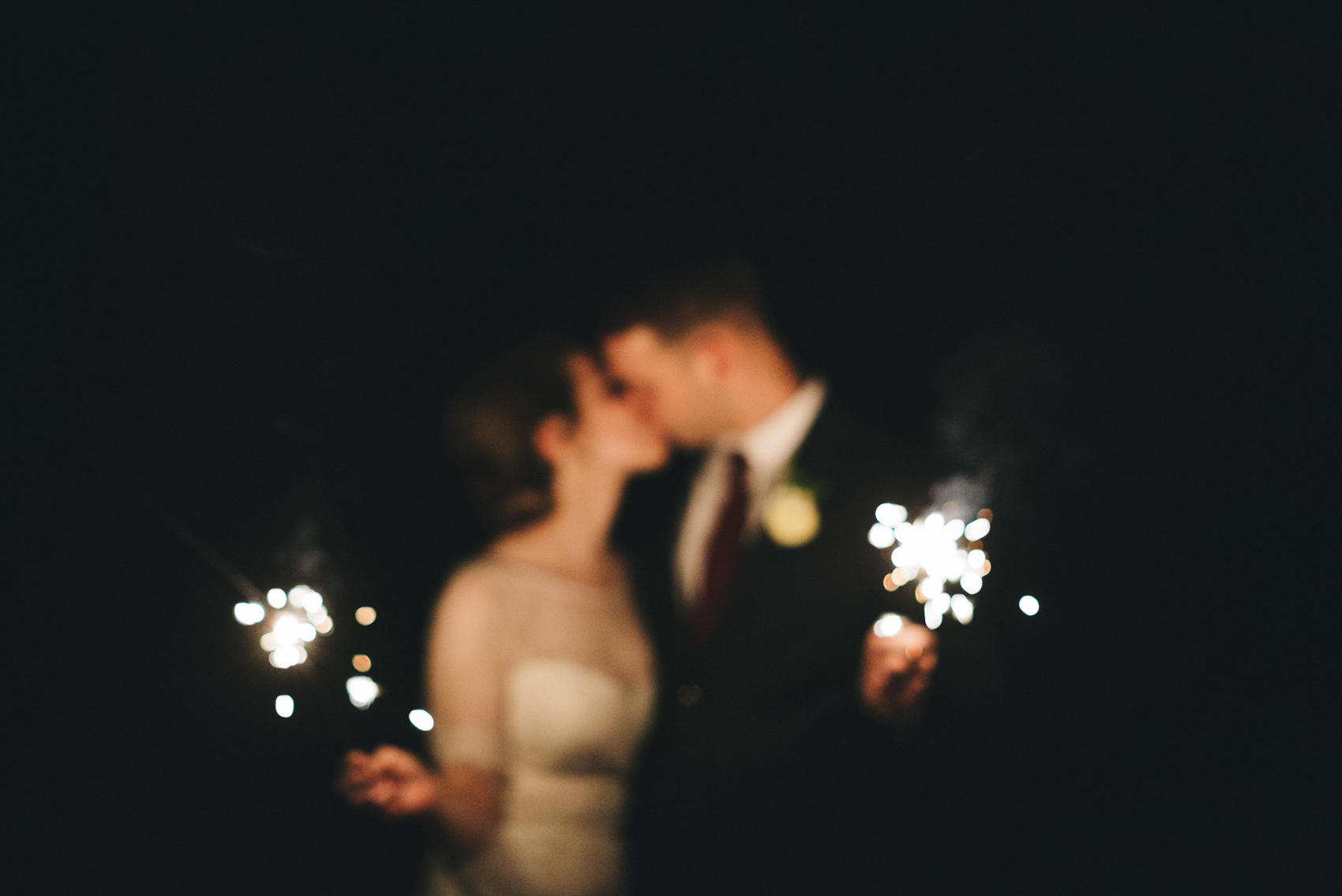 wedding sparkler photo
