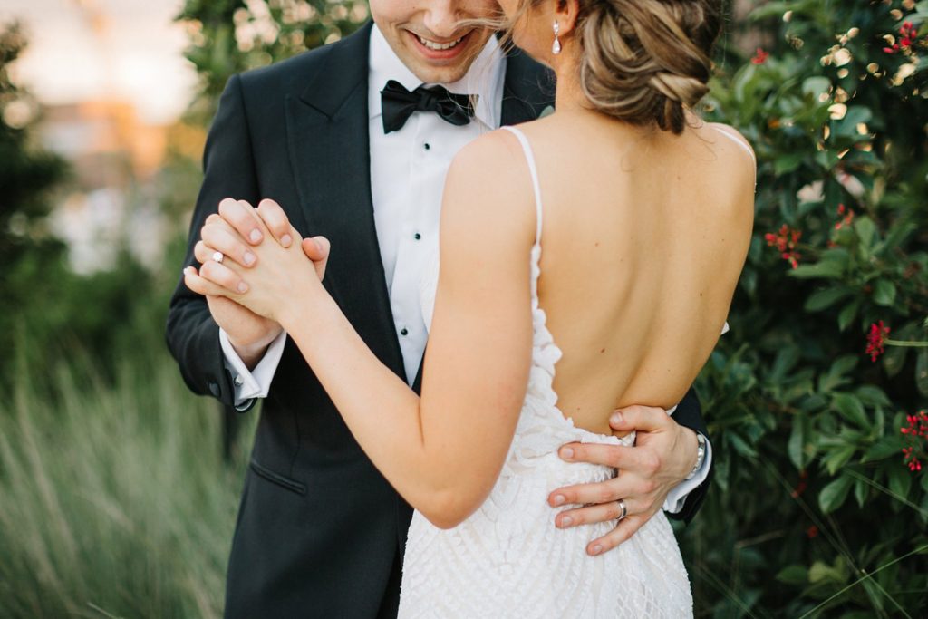 Candid wedding photos in Tampa