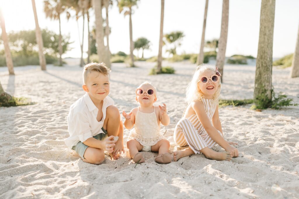 Tampa Family Photographer on the beach