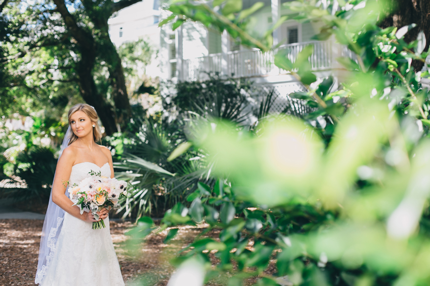Bridal portraits in Charleston