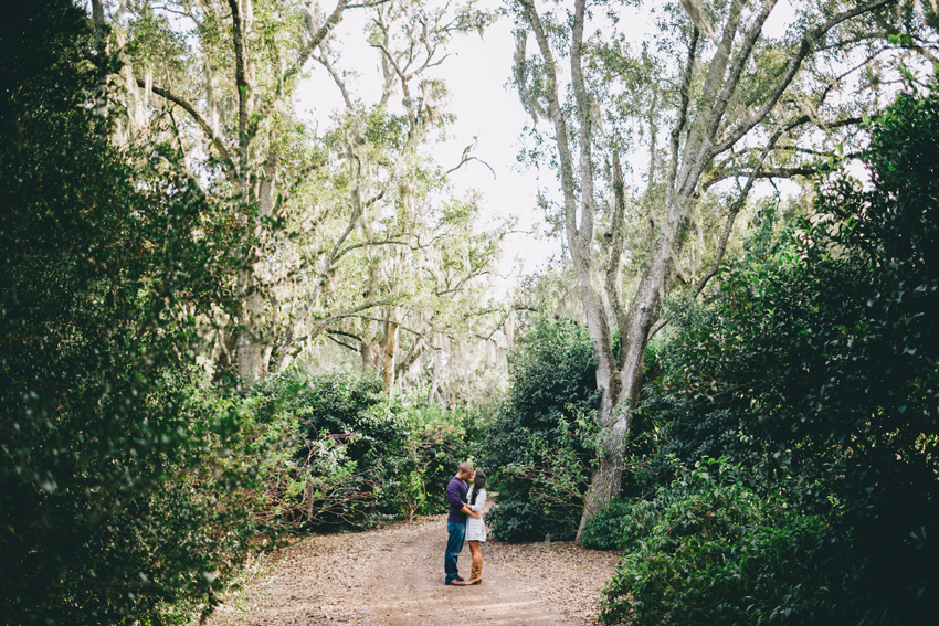 Florida Fall Engagement Session at Bok Tower Gardens