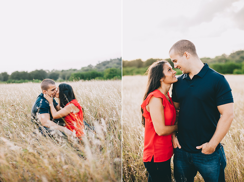 Bok Tower Gardens Engagement Session at Sunset