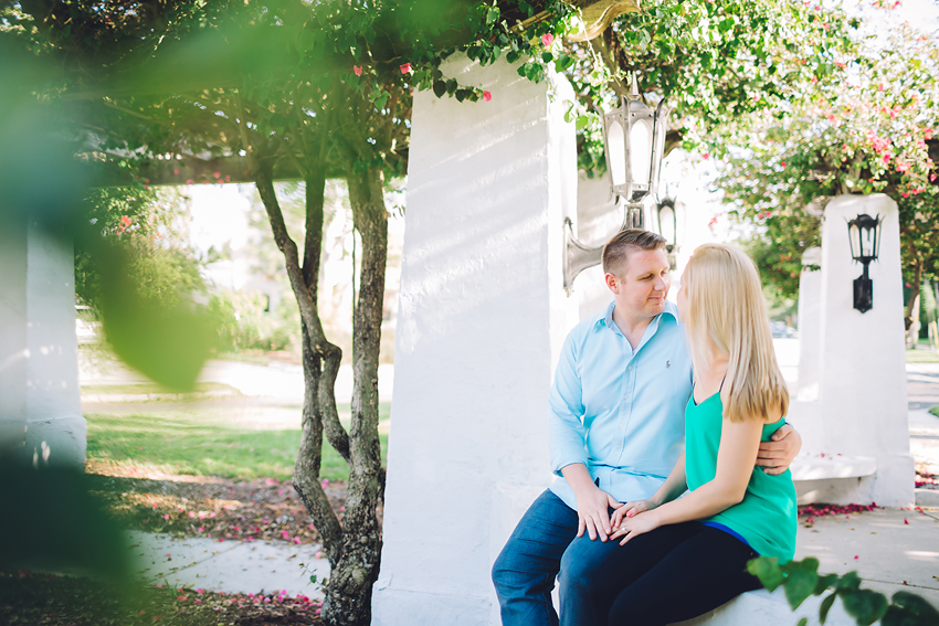 Downtown St. Petersburg engagement session in FLorida