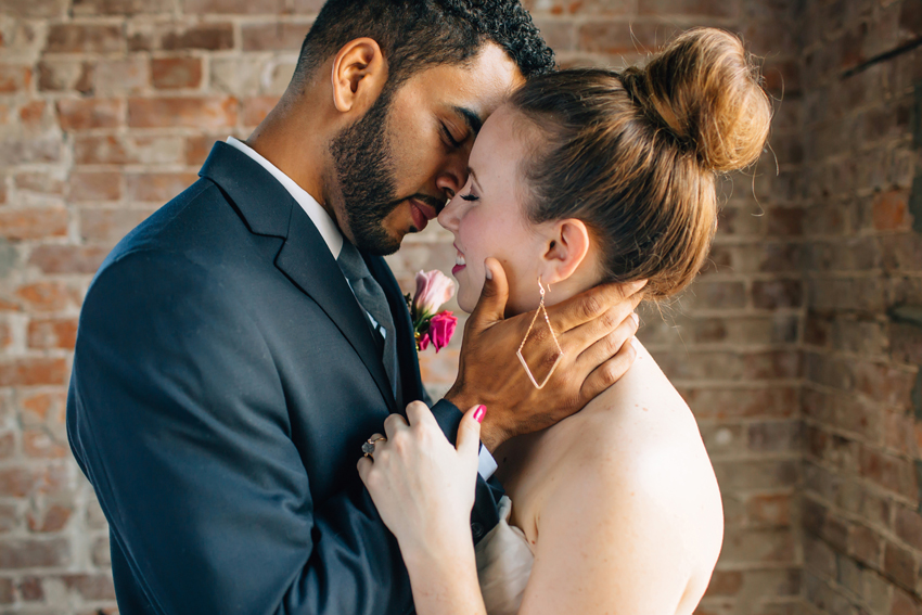 Romantic and modern Tampa wedding photography in Ybor City