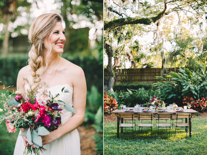 Beautiful garden backyard wedding ideas in Sarasota, Florida