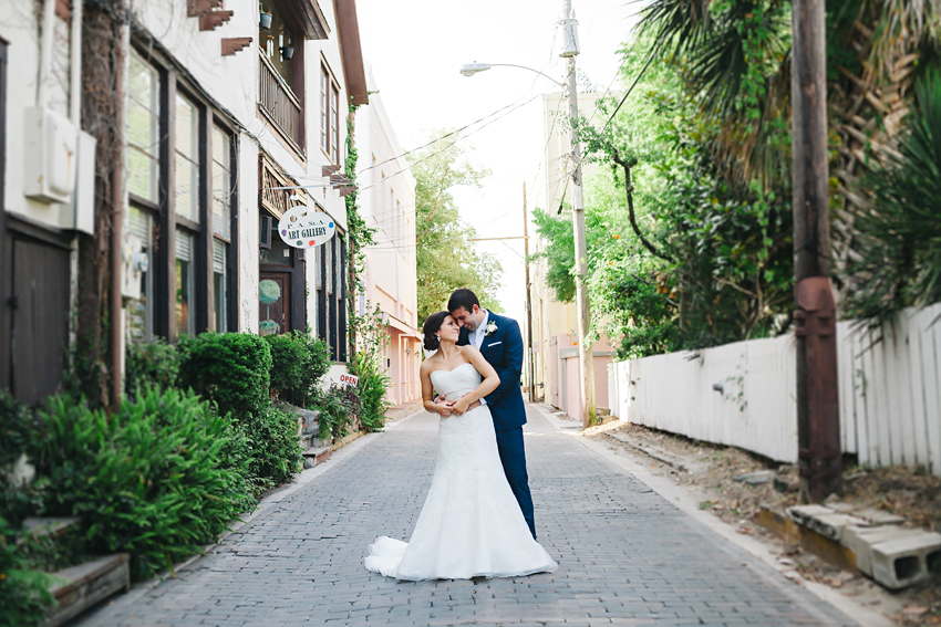 Natural and romantic St. Augustine wedding photography