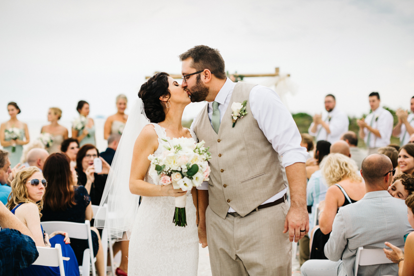 Romantic and creative wedding ceremony at The Postcard Inn