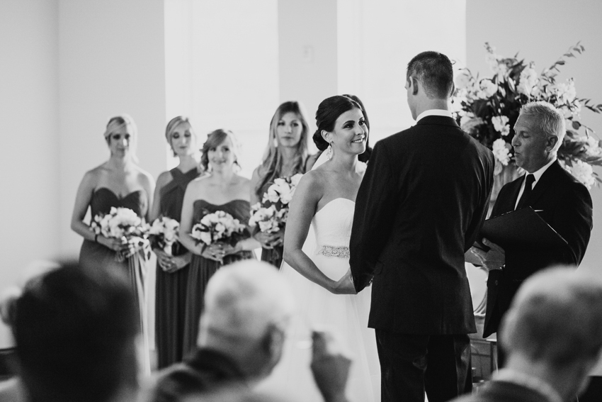 A romantic, industrial ceremony at The Oxford Exchange in Tampa Florida