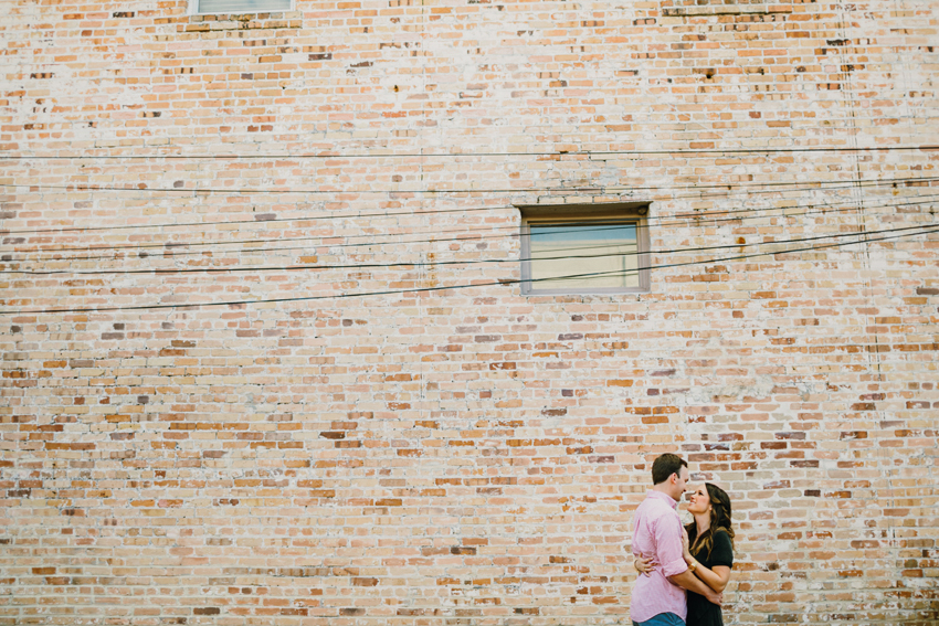 downtown engagement photos with St. Pete Wedding Photographer at sunset