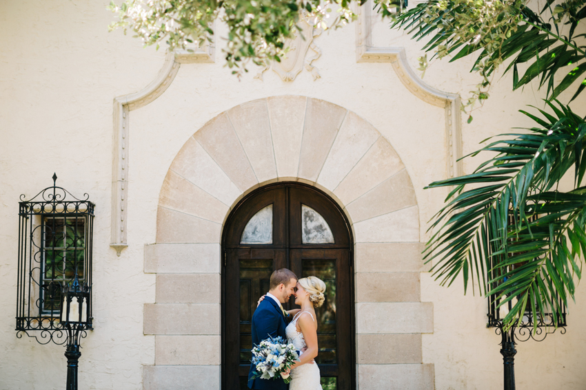 Romantic, candid wedding photos at the historic Powel Crosley Estate mansion by Sarasota Wedding Photographer