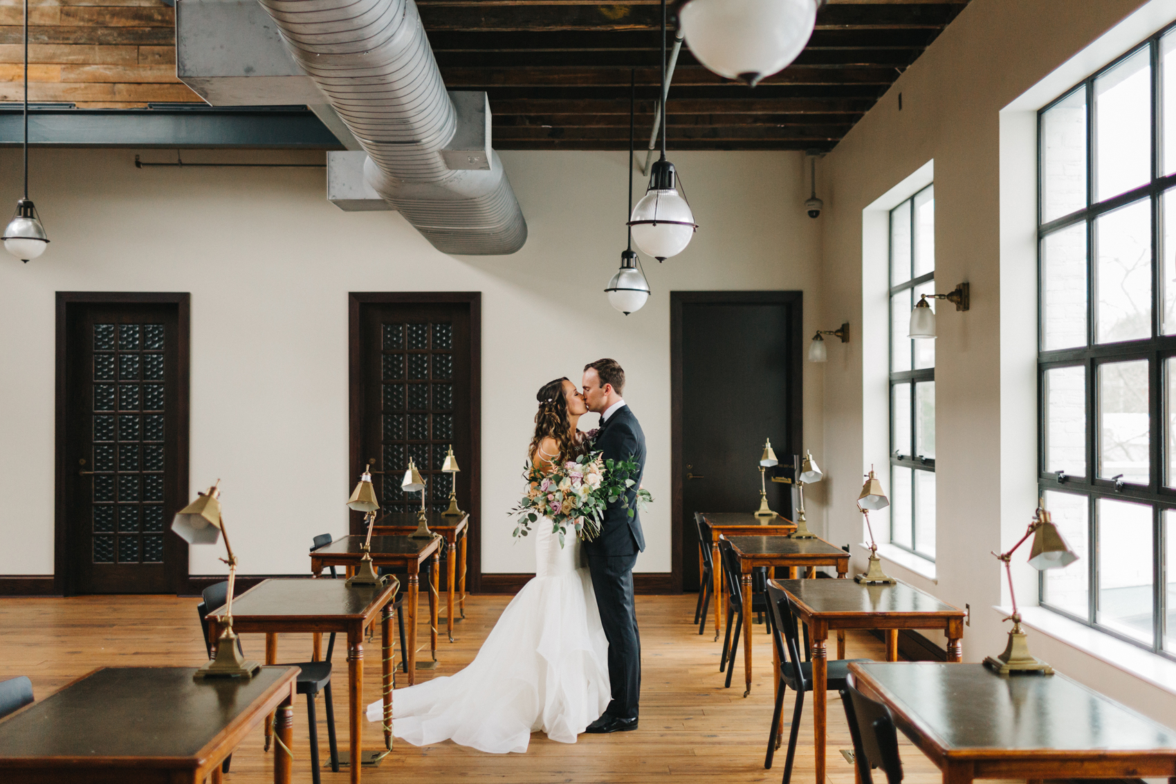 Oxford Exchange Wedding Industrial Venue in Downtown Tampa
