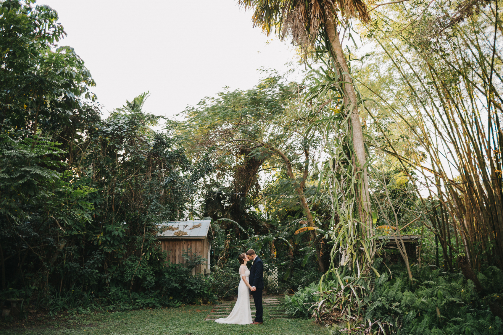 Orlando garden wedding photos