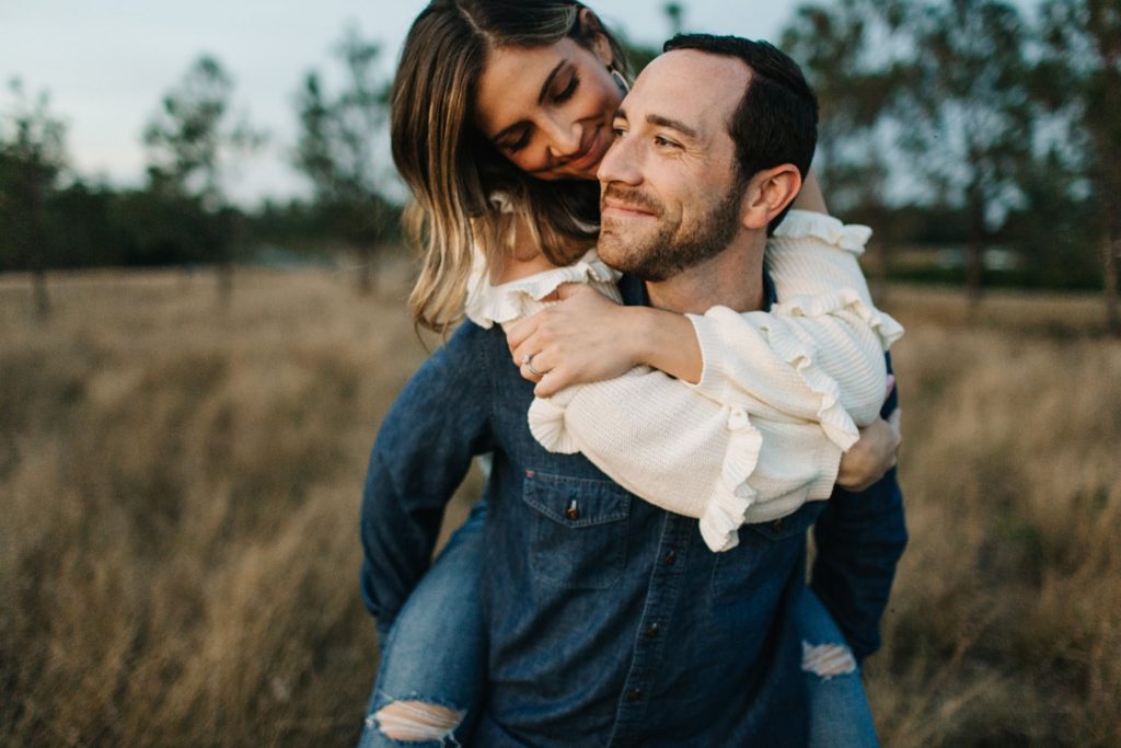 sunset engagement session at bok tower gardens by orlando wedding photographer