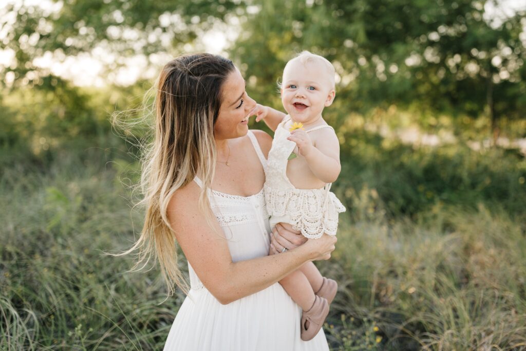 One year milestone photos by tampa family photographer