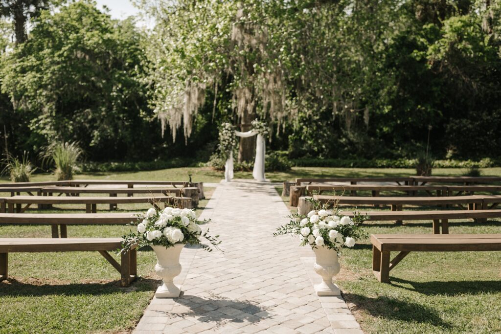 Outdoor ceremony at The Mulberry at New Smyrna