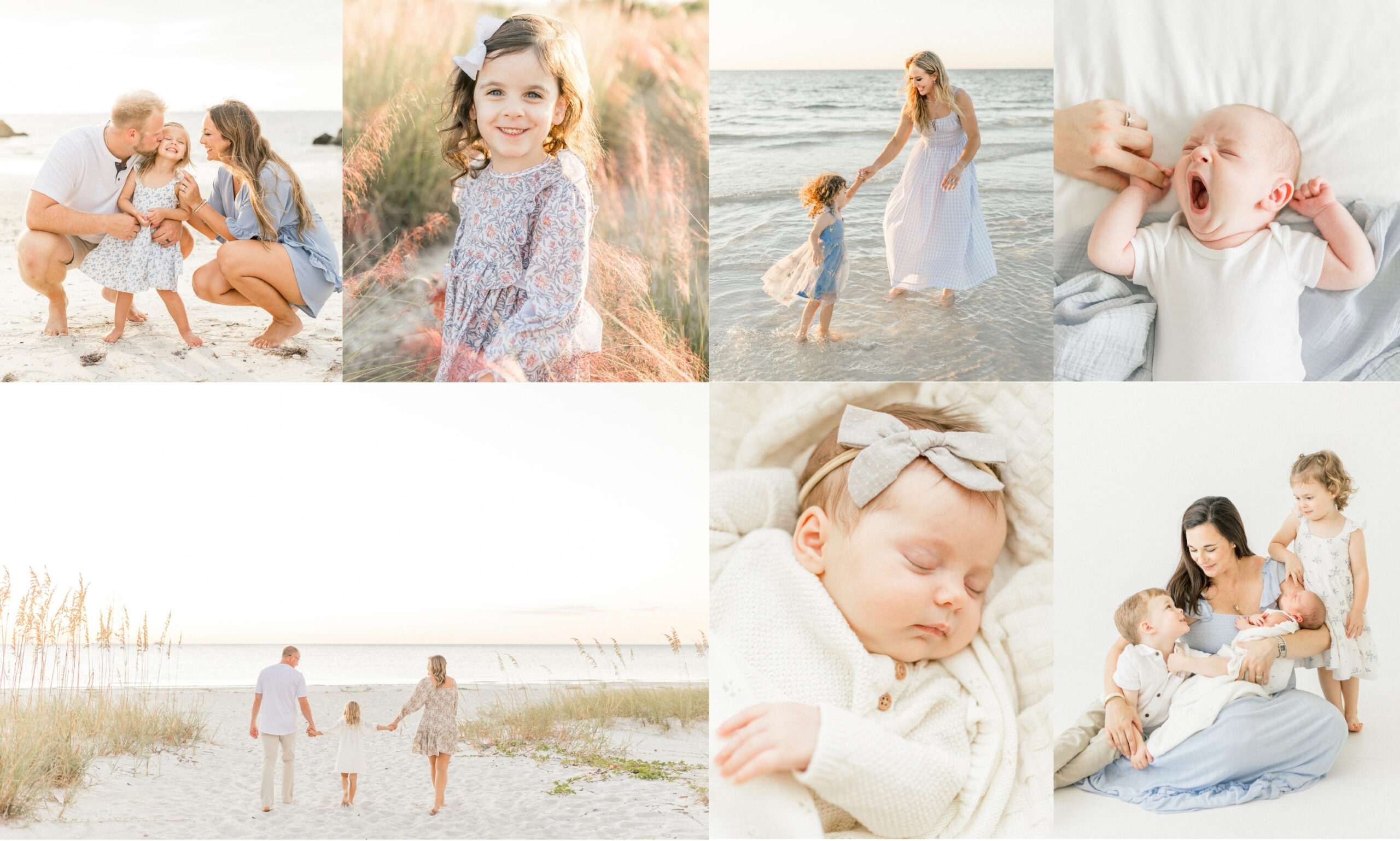 tampa family beach photography